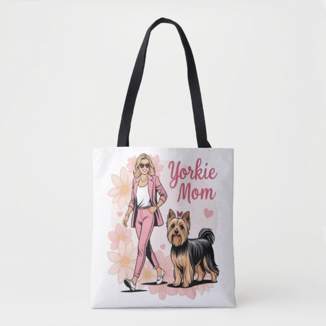 Sac fourre-tout pour maman de Yorkie (Devant)