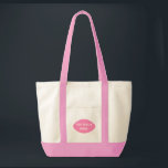 Sac fourre-tout pour mère de la mariée<br><div class="desc">Ce sac fourre-tout est présenté en version naturelle et rose avec une impression mère de la mariée. 
Personnalisez ce sac ou achetez-le tel quel.</div>