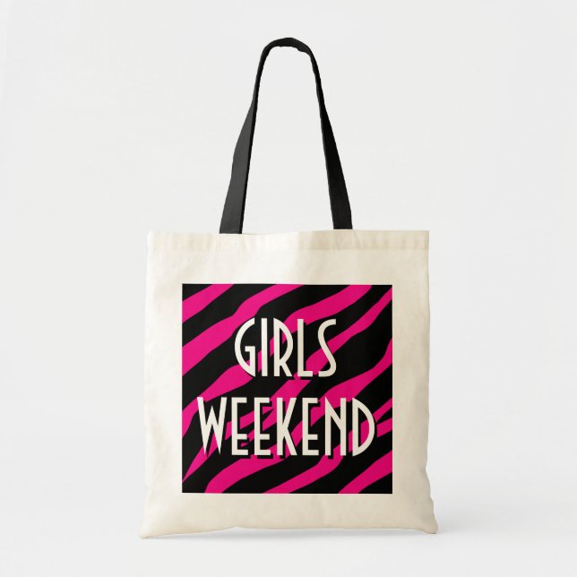 Sac fourre-tout pour week-end entre filles | Impri (Devant)