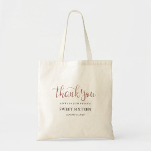 Sac fourre-tout Pretty Rose Gold Merci Sweet Sixte