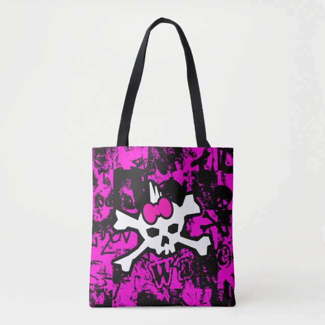 Sac fourre-tout Princess Crâne (Devant)