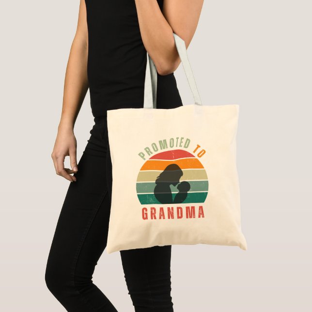 Sac fourre-tout - Promu à grand-mère (Devant (produit))