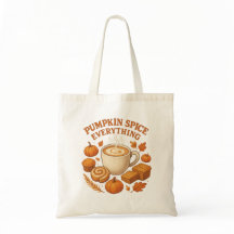 Sac fourre-tout Pumpkin Spice Everything – Automne