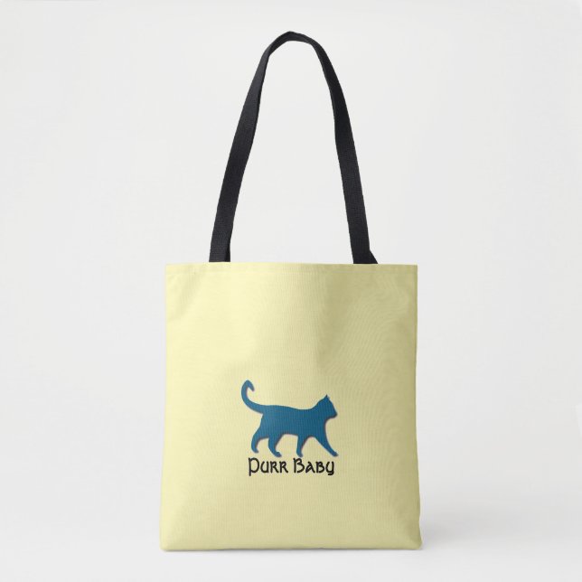 SAC FOURRE-TOUT "PURR BABY LEMON" (Devant)