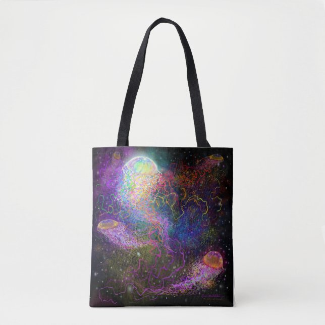 Sac fourre-tout Rainbow Jellyfish (Devant)