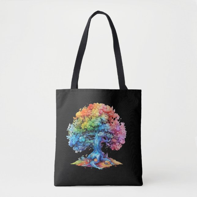 Sac fourre-tout Rainbow pride (Devant)