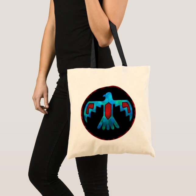 Sac fourre-tout Red & Blue Thunderbird (Devant (produit))