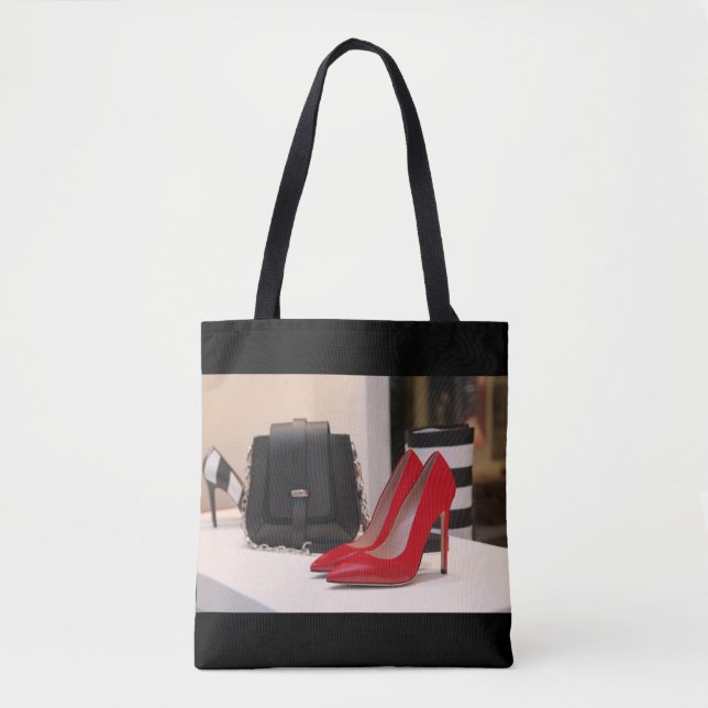 Sac fourre-tout Red High Heel Chaussures et Purses (Devant)