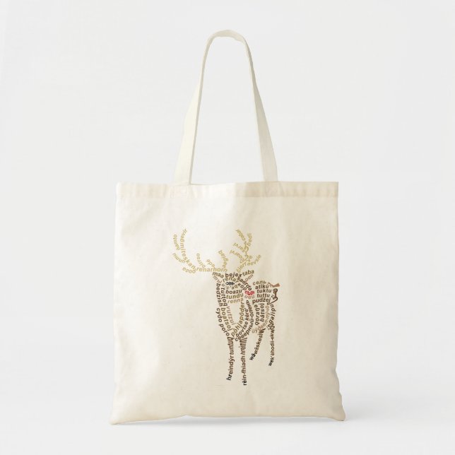 Sac fourre-tout rennes World Word (Devant)