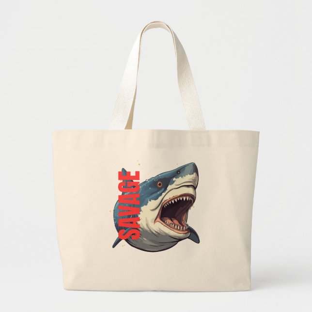 Sac fourre-tout requin (Devant)