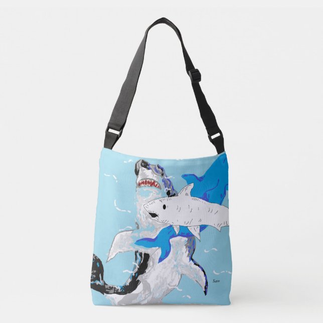 Sac fourre-tout/requins (Devant)