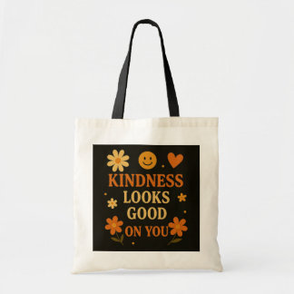Sac fourre-tout Retro Kindness - "Kindness Looks G