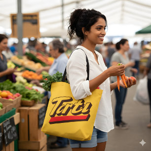 Sac fourre-tout rétro "Tartu" - Gras Pop esthétiqu