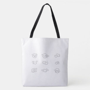 Sac fourre-tout réutilisable à épaule - Art esthét