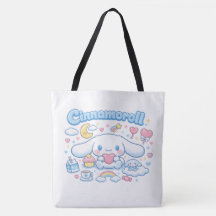 Sac fourre-tout rêveur Cinnamoroll ☁️🎀