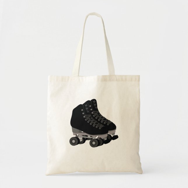 Sac fourre-tout Rollerskates noirs (Devant)
