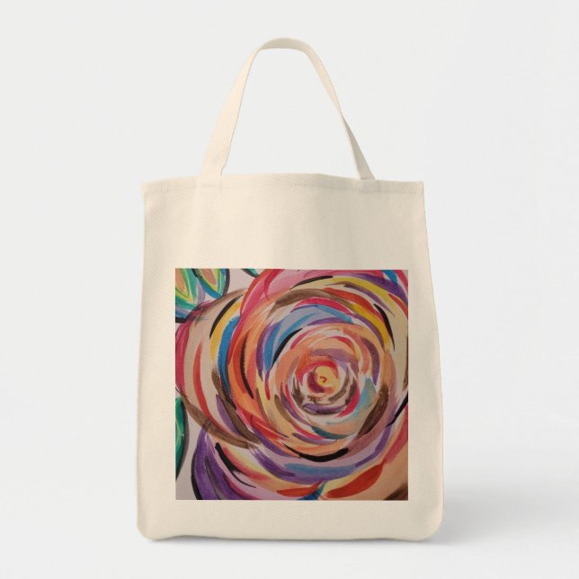 Sac fourre-tout rose (Devant)