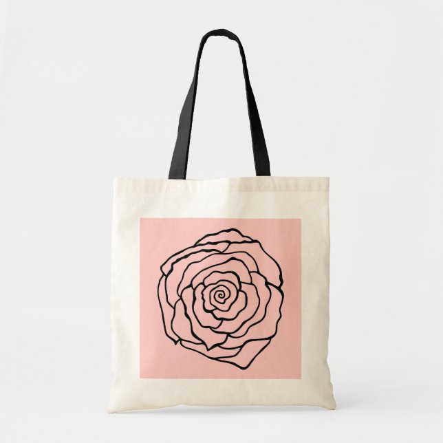 Sac fourre-tout Rose (Devant)