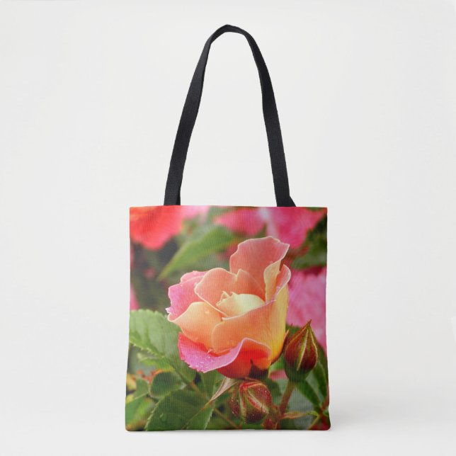 Sac fourre-tout Rose d'Apricot (Devant)