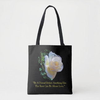 sac fourre-tout "Rose d'or blanc"