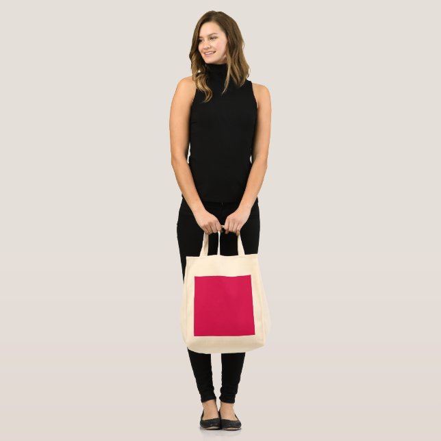 Sac fourre-tout rose esthétique (Devant (modèle))