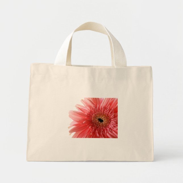 Sac fourre-tout rose Gerber Daisy (Devant)