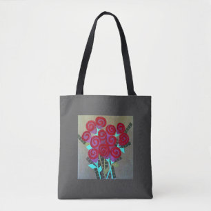 Sac fourre-tout Rose papier