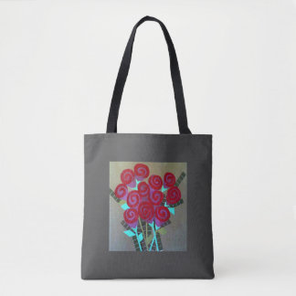 Sac fourre-tout Rose papier