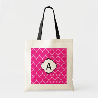 Sac fourre-tout rose vif Monogramme