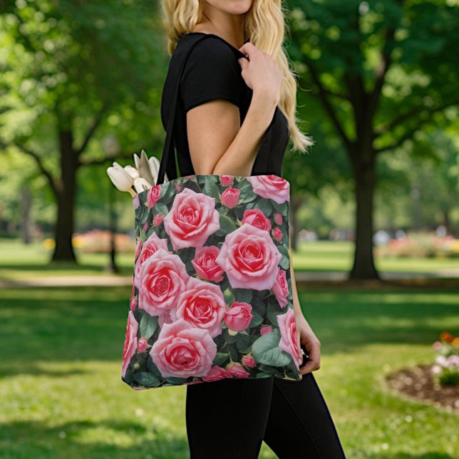 Sac fourre-tout Roses roses (Créateur téléchargé)
