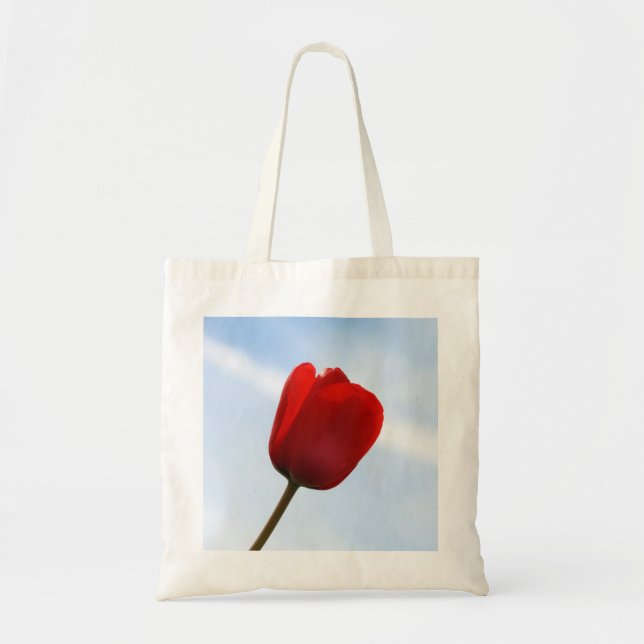 Sac fourre-tout rouge Tulip (Devant)