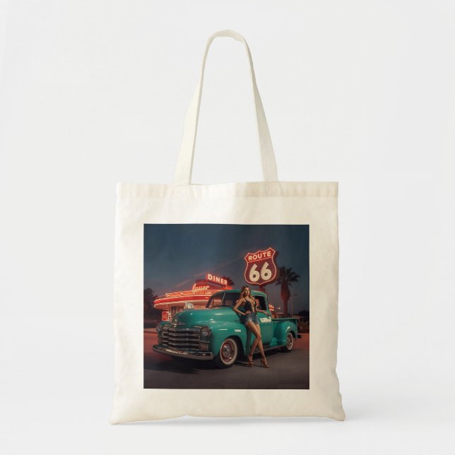 Sac fourre-tout Route 66 (Devant)