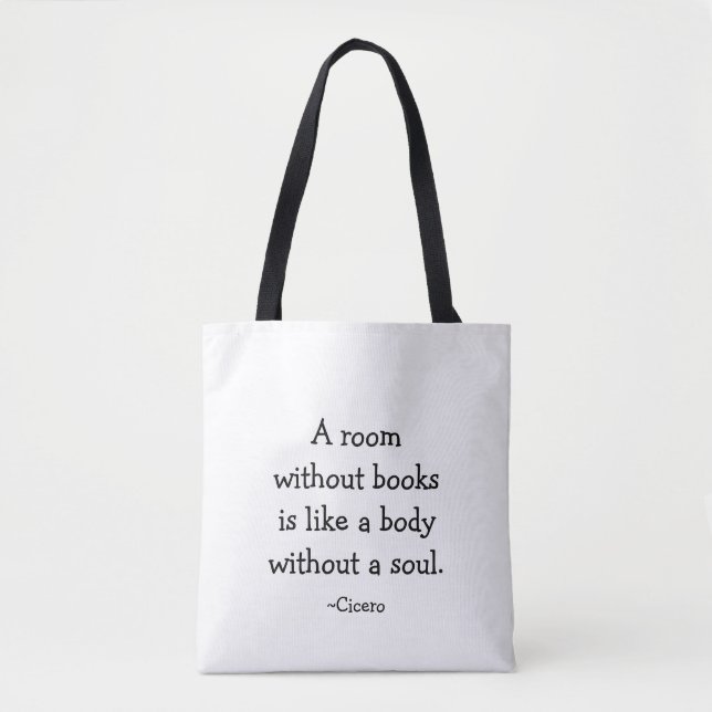 Sac fourre-tout Sans livres (Devant)