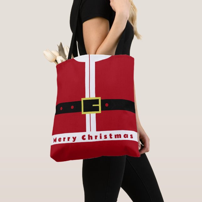 Sac fourre-tout Santa (De près)