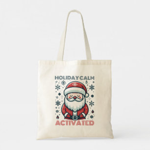 Sac fourre-tout Santa Claus - Festive Holiday Desi