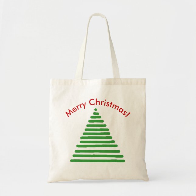 Sac fourre-tout - Sapin de Noël (Devant)