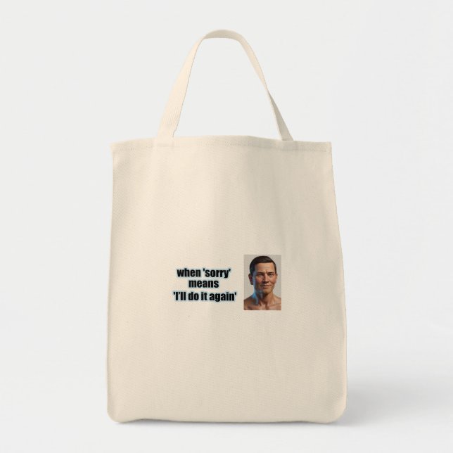 Sac fourre-tout sarcastique (Devant)