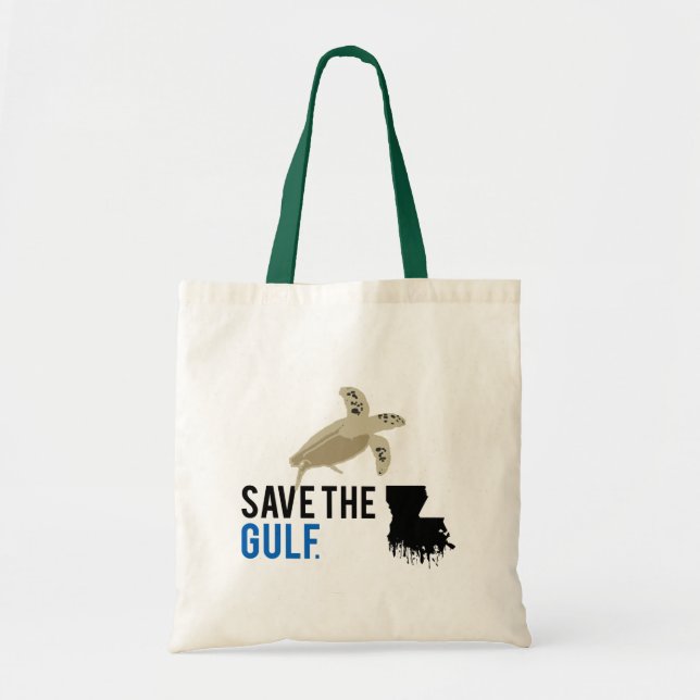 Sac fourre-tout Sauvez le golfe (Devant)
