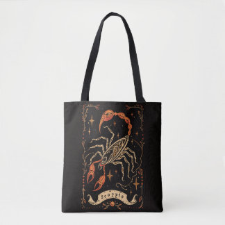 Sac fourre-tout Scorpio Celestial Zodiac Art