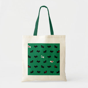 Sac fourre-tout Scottish Terriers de Noël