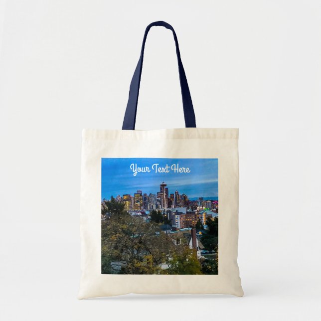 Sac fourre-tout Seattle Skyline #7 (Devant)