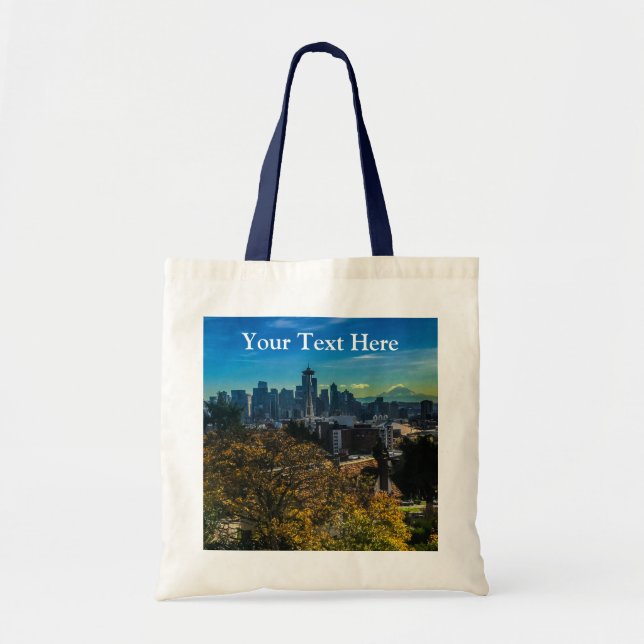 Sac fourre-tout Seattle Skyline #9 (Devant)