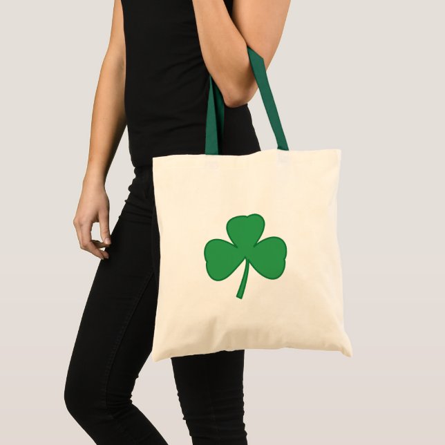 Sac fourre-tout shamrock (Devant (produit))
