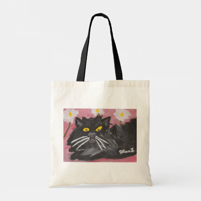 Sac fourre-tout Sheepdog/Chat noir (Dos)