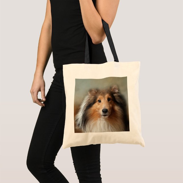 Sac fourre-tout Sheltie Dog (Créateur téléchargé)