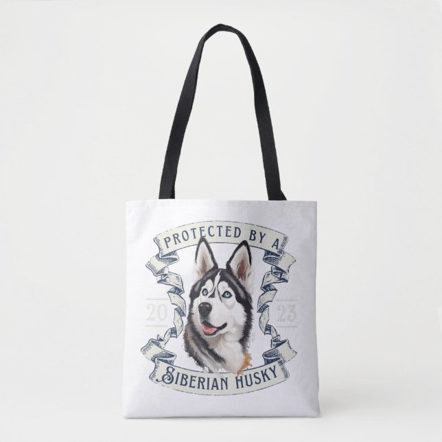 Sac fourre-tout sibérien Husky (Devant)