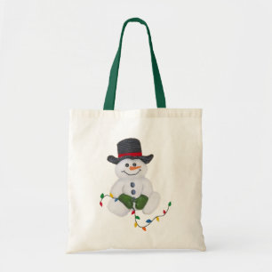 Sac fourre-tout Sitting Snowman