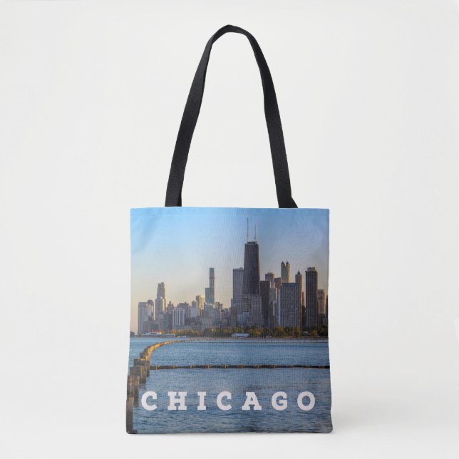 Sac fourre-tout Skyline de Chicago (Devant)