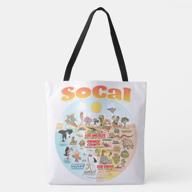 Sac fourre-tout SoCal (Devant)