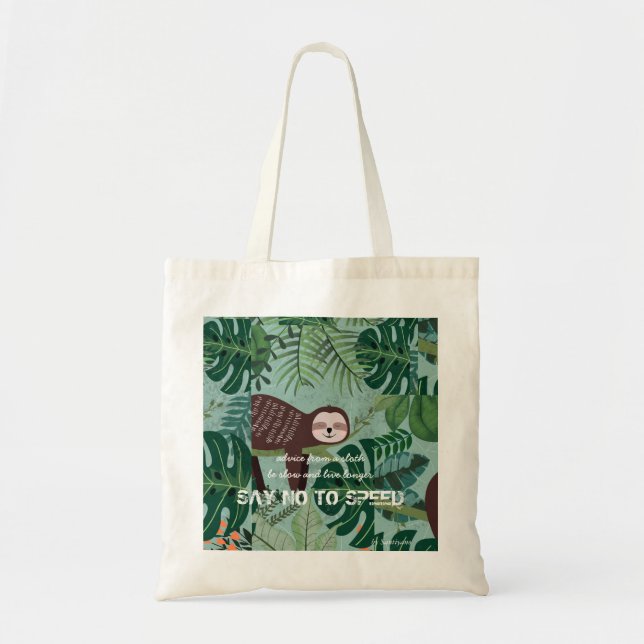 Sac fourre-tout sois lent (Devant)